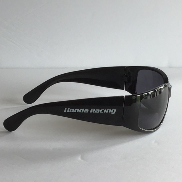 Light Wrap Sunglasses Gloss Black Frame and Black Lens Adult Size - Picture 7 of 7